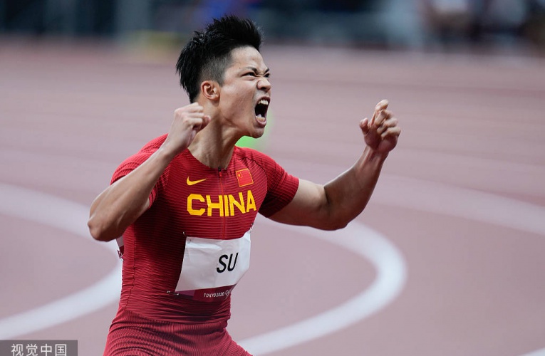 男子百米苏炳添9秒83破亚洲纪录 进决赛成中国历史第一人
