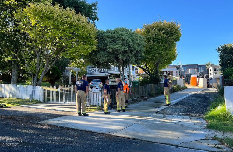 （更新）今晨奥克兰南区同一条街道四栋基本完工房屋着火，警方列为可疑
