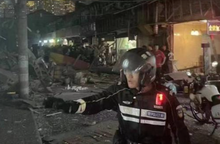 江苏一居民楼爆炸致房屋坍塌 5人受伤1人死亡